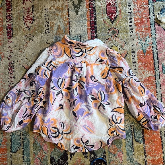 Fate Puffy Sleeve Button Down size S - Picture 3 of 7